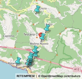 Mappa 16036 Avegno GE, Italia (2.255)