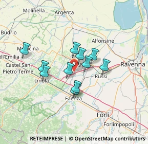 Mappa 48032 Barbiano RA, Italia (10.13273)