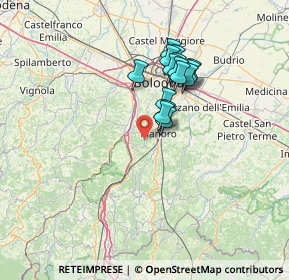 Mappa Via di Montelungo, 40065 Pianoro BO, Italia (10.95667)