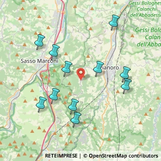 Mappa Via Montelungo, 40065 Pianoro BO, Italia (4.34182)