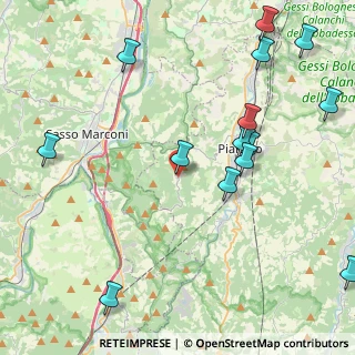 Mappa Via Montelungo, 40065 Pianoro BO, Italia (5.45929)