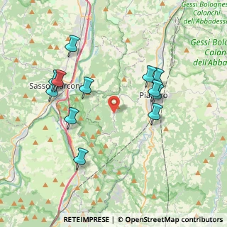 Mappa Via Montelungo, 40065 Pianoro BO, Italia (3.97333)