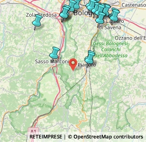 Mappa Via Montelungo, 40065 Pianoro BO, Italia (10.829)