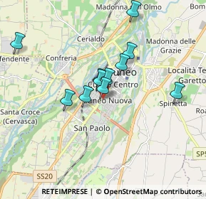 Mappa Via Ettore Rosa, 12100 Cuneo CN, Italia (1.44636)