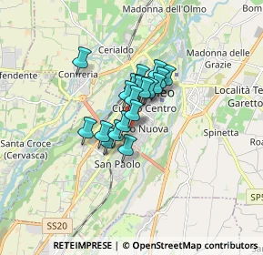 Mappa Via Ettore Rosa, 12100 Cuneo CN, Italia (0.962)