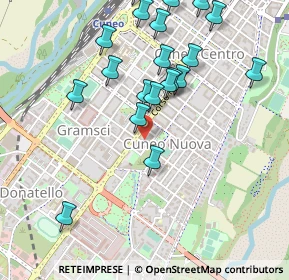 Mappa Via Ettore Rosa, 12100 Cuneo CN, Italia (0.544)