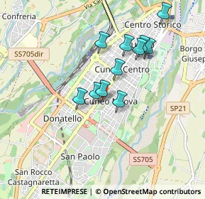Mappa Via Ettore Rosa, 12100 Cuneo CN, Italia (0.75909)