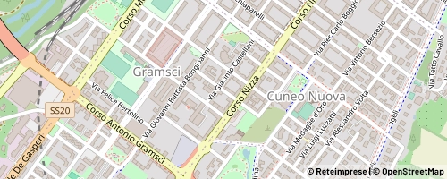 Mappa Cuneo