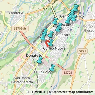 Mappa Via Beppino Nasetta, 12100 Cuneo CN, Italia (1.06867)