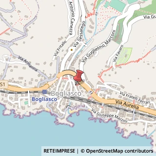 Mappa Via Giuseppe Mazzini,  94, 16031 Bogliasco, Genova (Liguria)
