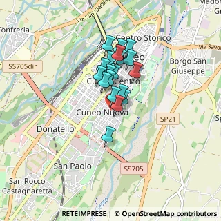 Mappa Corso Vittorio Emanuele Secondo, 12010 Cuneo CN, Italia (0.6065)