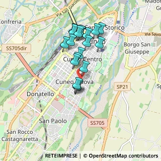 Mappa Corso Vittorio Emanuele Secondo, 12010 Cuneo CN, Italia (0.8015)