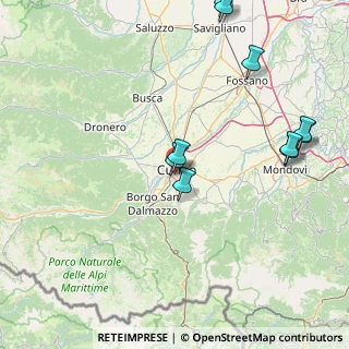 Mappa Corso Vittorio Emanuele Secondo, 12010 Cuneo CN, Italia (25.78071)