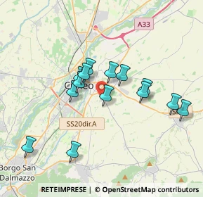 Mappa Via Spinetta, 12100 Cuneo CN, Italia (3.21929)