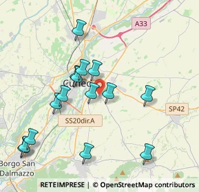 Mappa Via Spinetta, 12100 Cuneo CN, Italia (4.032)