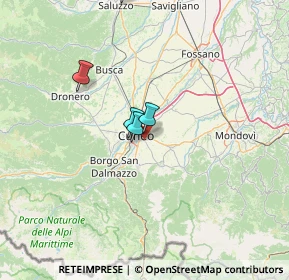 Mappa Via Spinetta, 12100 Cuneo CN, Italia (44.39412)