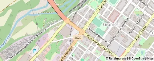 Mappa Cuneo