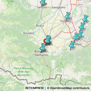 Mappa Via Tiziano, 12100 Cuneo CN, Italia (17.65077)
