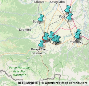 Mappa Via Dante Livio Bianco, 12100 Cuneo CN, Italia (12.35538)