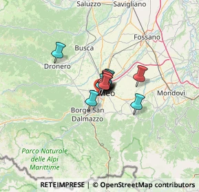 Mappa Via San Giovanni Bosco, 12100 Cuneo CN, Italia (4.51154)