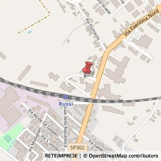 Mappa Via Buozzi, 11, 48026 Russi, Ravenna (Emilia Romagna)