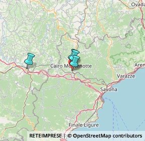 Mappa Corso Guglielmo Marconi, 17014 Cairo Montenotte SV, Italia (34.58571)