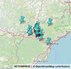 Mappa Corso Guglielmo Marconi, 17014 Cairo Montenotte SV, Italia (5.2055)