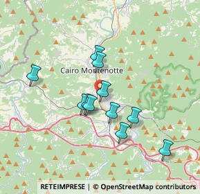 Mappa Corso Guglielmo Marconi, 17014 Cairo Montenotte SV, Italia (3.01364)