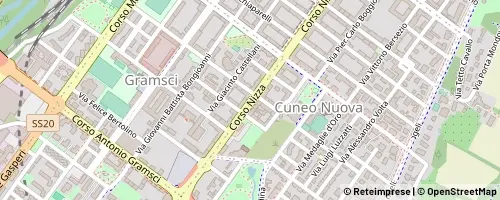 Mappa Cuneo
