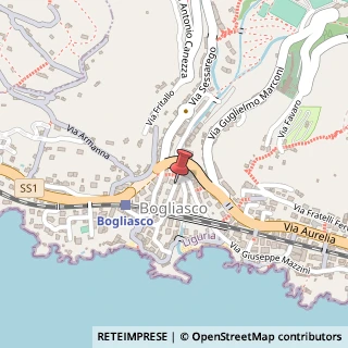 Mappa Via Giuseppe Mazzini, 84, 16031 Bogliasco, Genova (Liguria)