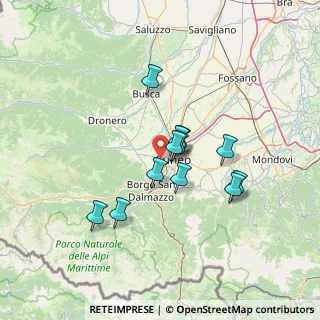 Mappa Valle Vermenagna, 12010 Cervasca CN, Italia (10.85917)