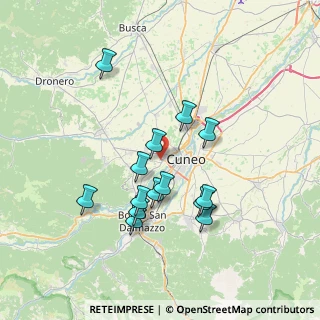 Mappa Valle Vermenagna, 12010 Cervasca CN, Italia (6.62857)