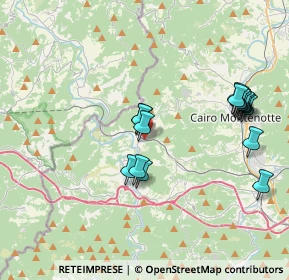 Mappa Via II Giugno, 17056 Cengio SV, Italia (3.94813)