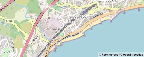 Mappa Cogoleto