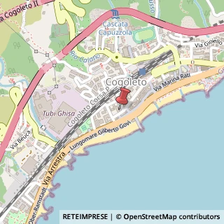 Mappa Piazza Europa, 4, 16016 Cogoleto, Genova (Liguria)