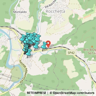 Mappa Via Fiume, 17056 Cengio SV, Italia (0.46071)