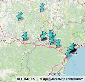 Mappa Via Fiume, 17056 Cengio SV, Italia (16.541)