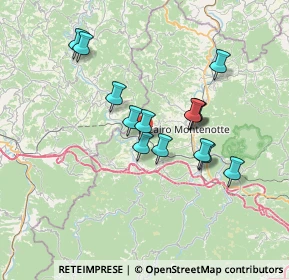 Mappa Via Fiume, 17056 Cengio SV, Italia (6.05071)