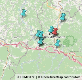 Mappa Via Fiume, 17056 Cengio SV, Italia (5.14462)