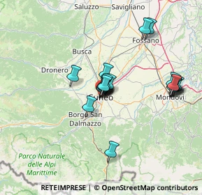 Mappa Via Senatore Antonio Toselli, 12100 Cuneo CN, Italia (11.68)