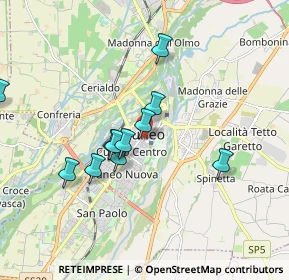 Mappa Via Senatore Antonio Toselli, 12100 Cuneo CN, Italia (2.08462)