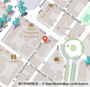 Mappa Via Senatore Antonio Toselli, 12100 Cuneo CN, Italia (0.14)