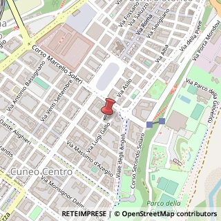 Mappa Via Senatore Antonio Toselli, 3, 12100 Cuneo, Cuneo (Piemonte)