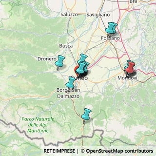 Mappa Via 28 parile, 12010 Cuneo CN, Italia (11.16667)