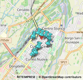 Mappa C Di fronte al Cinema Monviso, 12100 Cuneo CN, Italia (0.50077)