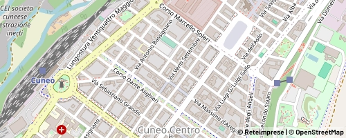 Mappa Cuneo