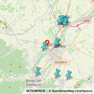 Mappa Via Primo Maggio, 12010 Cuneo CN, Italia (4.38)