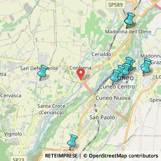 Mappa Via Primo Maggio, 12010 Cuneo CN, Italia (2.85636)