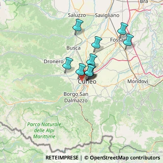 Mappa Via Primo Maggio, 12010 Cuneo CN, Italia (9.64636)