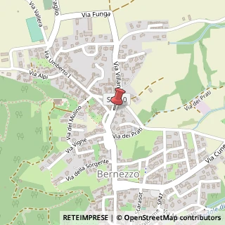 Mappa Via Villanis, 16, 12010 Bernezzo, Cuneo (Piemonte)